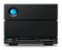 LaCie 2big Dock V2 Desktop 2-bay RAID Dock 48TB (STLG48000400)Thunderbolt 3, 2-bay HDD, RAID 0/1/JBOD, Up to 550 MB/s, 2x Thunderbolt 3, 1x USB 3.2 Gen 2 Type-A, 1x DisplayPort 1.4
